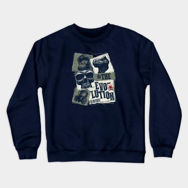 Do the Evolution Crewneck Sweatshirt by RepubliRock